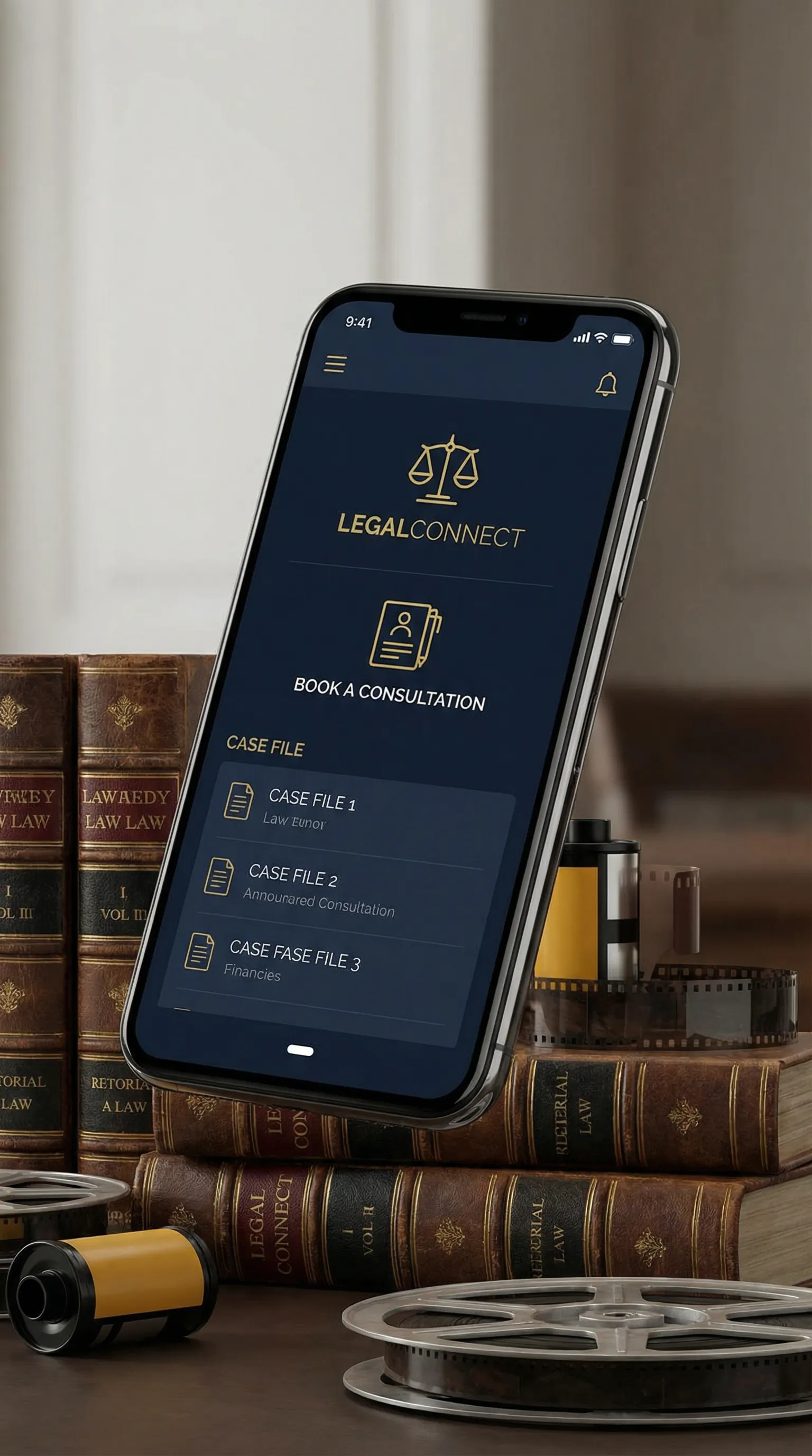 影视法务 APP界面展示